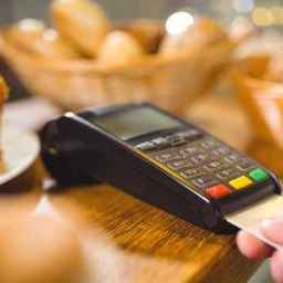 Ali Bairami mobile card reader in Ilam