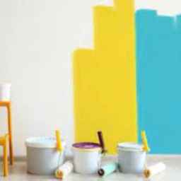 Painter of Etisami building in Razavi Khorasan
