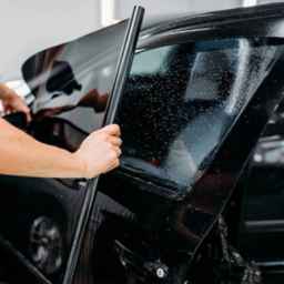 Naser decorations, installation of car tinted glass in Qom