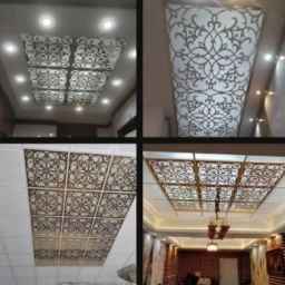 New Art, execution of the ceiling and virtual sky in Amol, Mazandaran