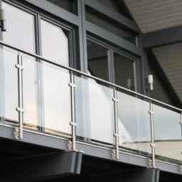 Pasargad fence, steel fence and round stairs and bank protection in Baneh