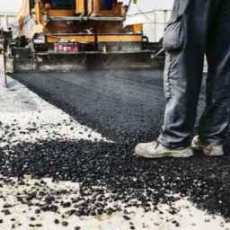 Deniz Rah Almas, construction and operation of fully automatic asphalt plant equipment in Tehran
