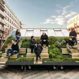 Iranian Arvand Green Park, production of urban furniture in Shahryar