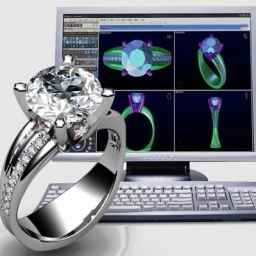 Plain modeling, design and modeling of gold and jewelry in Tehran