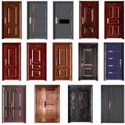 Keyvan anti-theft door, sale of all types of wooden lobby doors in Karaj