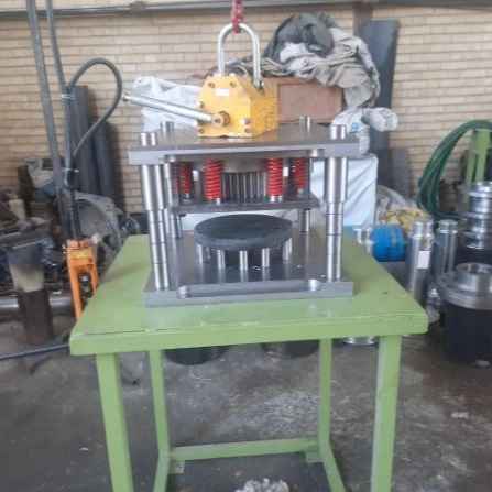 Making a mold for punching 160 holes at the same time