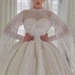 Maison Liora, formal evening wedding dress in Sari