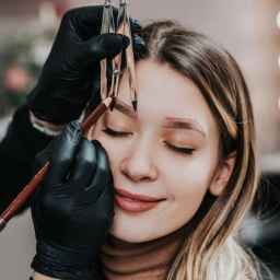 Azadeh microblading center, eyebrow rimo tattoo face and body microblading in east of Tehran