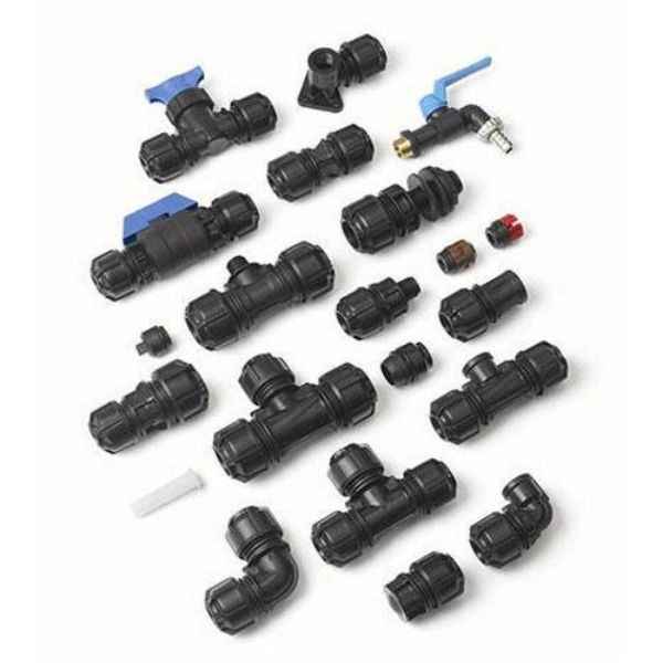 Zero to one hundred polyethylene pipes and fittings