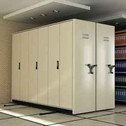 Tina Baygan, sale of rail filing cabinets, shelving and storage in Tehran