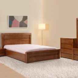 Raka wood, a producer of wooden bed sets, bedside tables and dressing tables in Qom
