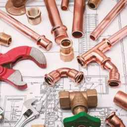 Representation of heating work, implementation of piping package and engine house in Qazvin