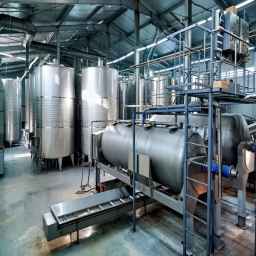 Polad Makhzan workshop, production of industrial furnace tanks and dust collection shed in Karaj