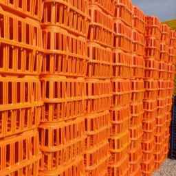 Marwarid Plastic Company, Yazd, manufactures plastic baskets for carrying chicken and yogurt baskets