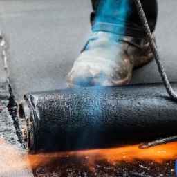 Metin contractor, implementation of asphalt isogam bitumen sacks and asphalt chips in Fardis Karaj