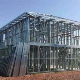 Installation of LSF Heydari, implementation of prefabricated villa structure in Sistan and Baluchistan