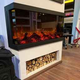 Art fireplace and barbecue