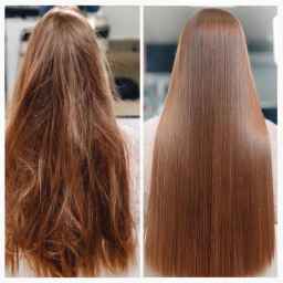 Keratin and Mehtab Azizi hair restoration