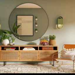 Colorful interior decoration
