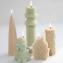 Lady candle