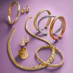 Purple jewelry
