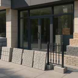 Ebrahimi building facade store