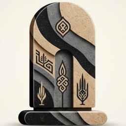 Hussein's tombstone