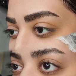 Masoume Farrokhi's permanent makeup