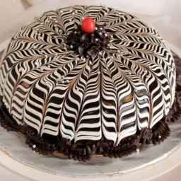 Homemade vision cake