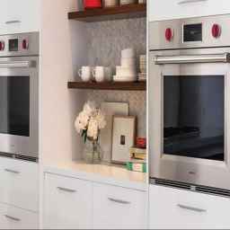 Home cabin store, hood, sink, gas, oven and built-in kitchen faucets in Chalus
