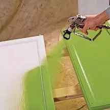Painting static and decorative metal cabinet parts in Najaf Abad