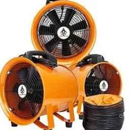 Industrial ventilator and spiral tube and centrifuge of Havay Pak Industrial Group in Tehran