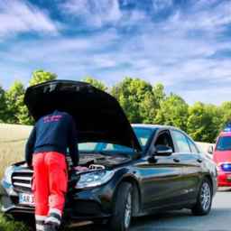 Car transporter and car rescue at Atieh Sazan Sabz in Qazvin