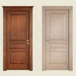 Replacement wooden door in Ferdis Andisheh Mallard mill