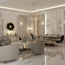 التصميم والهندسة المعمارية للواجهة الكلاسيكية والحديثة لهيكل الدفع الإسماعيلي في طهران