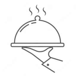 Traditional restaurant and kitchen outside Bar Naib in Bandar Abbas