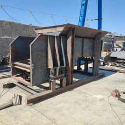 Industrial and mineral stone crusher with Fidar device in Tehran Industrial Town