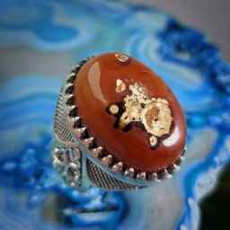 Syed Hassan ring and healing stones in Karaj