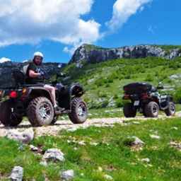 Buggy Land four-wheel motorcycle track entertainment complex in Gorgan