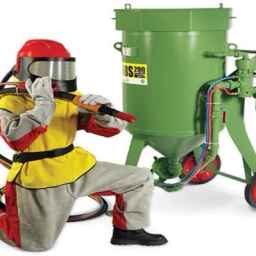 Mohammadi contracting, sandblasting and painting tanks in Tehran