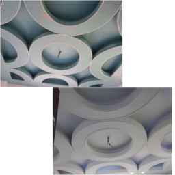 Lapasari false ceiling, implementation of Maragh tile and Compotile and Label elastic ceiling in Ramsar and Tonkabon