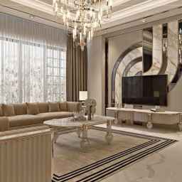Paradise interior decoration in Ardabil