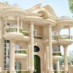 Design and implementation of Ghasemi's Roman facade in Mashhad