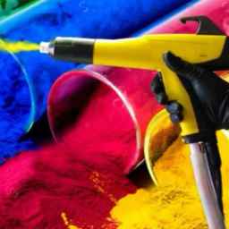 Ideal Sanat, implementation of electrostatic powder painting services in Pakdasht, Tehran