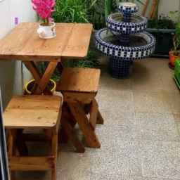 Hita wood, manufacturer of folding wooden tables and chairs and benches in Tehran