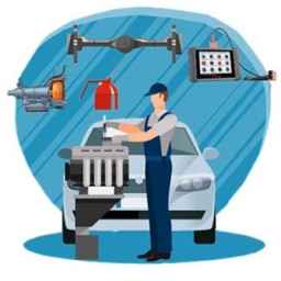 Modern auto service, car repair and battery repair in Sadeghieh, Tehran