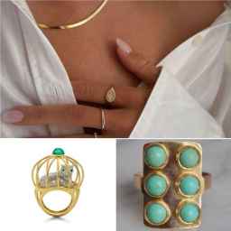 Rozhan Jewelry Gallery, design and manufacture of delicate and minimal gold in Mashhad