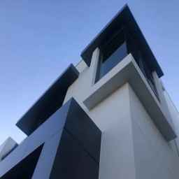 Naimi Industrial Group, implementation of composite facades of buildings in Khammam and Rasht