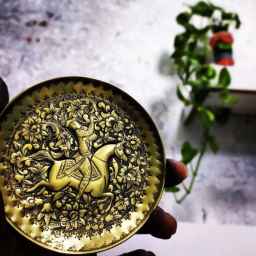 Dariush Azad Art School, ordering gold, silver and brass engraving in Golestan