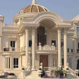 Khanlou construction group, facade cementing and Roman facade in Islamshahr, Tehran